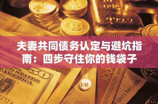 北京夫妻共同债务认定与避坑指南：四步守住你的钱袋子