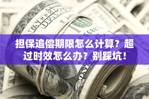 北京担保追偿期限怎么计算？超过时效怎么办？别踩坑！