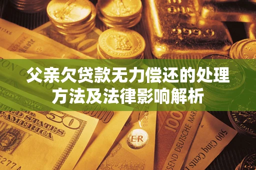 北京父亲欠贷款无力偿还的处理方法及法律影响解析